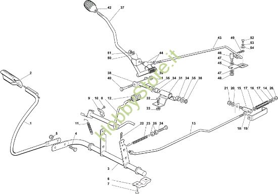 Picture of Comando freno e comando cambio OM 72C/12,5M Cat.2008 Trattorino