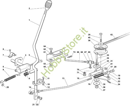Picture of Piatto di taglio (1) OM 72C/12,5M Cat.2008 Trattorino