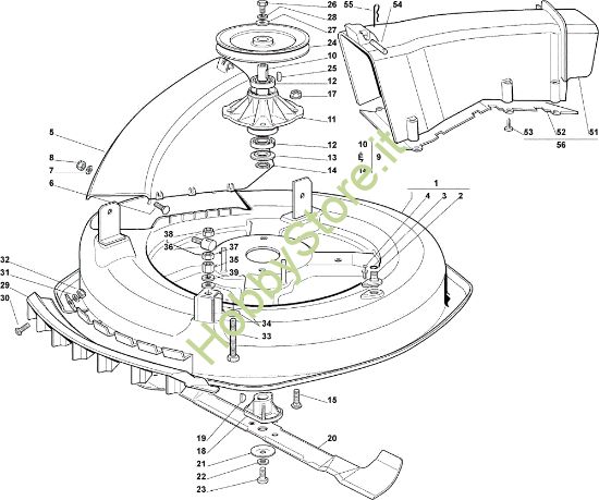 Picture of Piatto di taglio (2) OM 72C/12,5M Cat.2008 Trattorino
