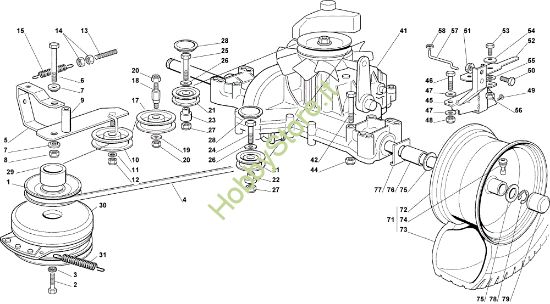Picture of Trasmissione OM 102C/18,5H Cat.2008 Trattorino