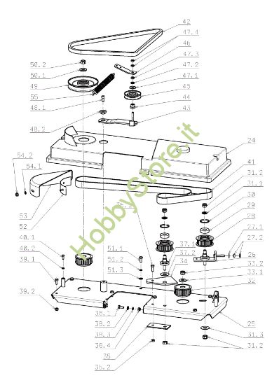 Picture of Piatto di taglio (2/3) OM 105J/18H Cat.2008 Trattorino