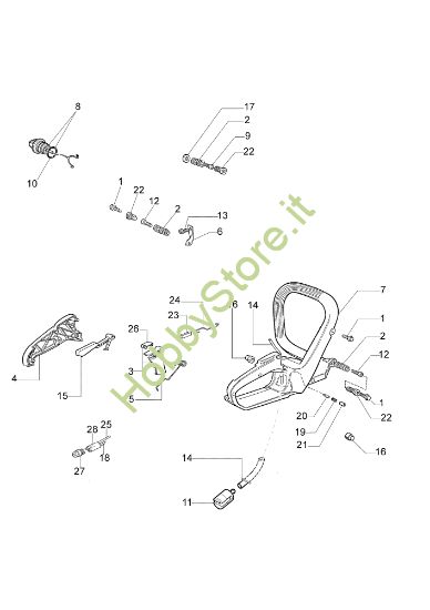 Picture of Impugnatura 940 C Motosega