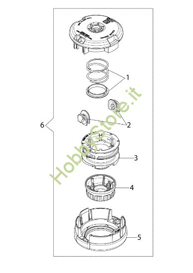 Picture of Testina Load&Go D.103 Attrezzi da taglio