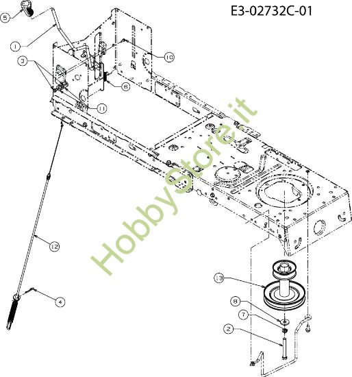 Picture of Leve POLO 97/13,5 T Cat.2008 Trattorino