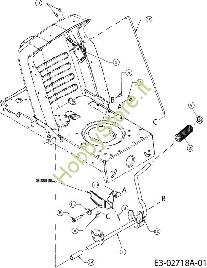 Picture of Pedali POLO 95/11,5 T France Cat.2008 Trattorino (solo per il mercato francese)