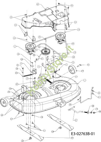 Picture of Piatto di taglio POLO 95/11,5 T France Cat.2008 Trattorino (solo per il mercato francese)