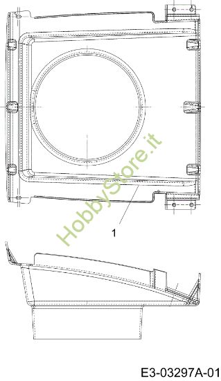Picture of Convogliatore aria POLO 108/17 H Cat.2008 Trattorino