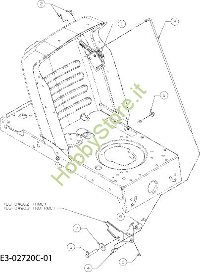 Picture of Pedali POLO 108/20 H Cat.2008 Trattorino