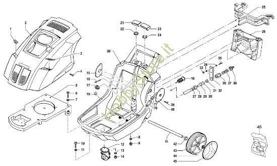 Picture of Carcassa PW 300 HC Idropulitrice