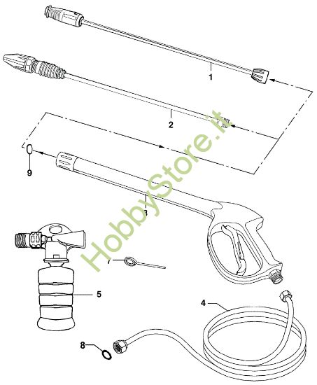 Picture of Accessori PW 155 Idropulitrice