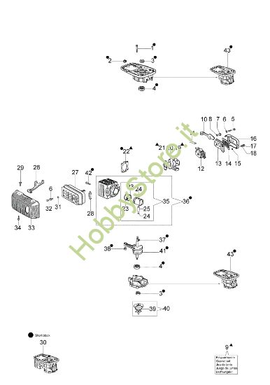 Picture of Motore MTL 51 Mototrivella