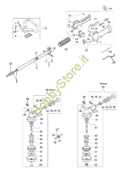 Picture of Trasmissione Ø26 BC 380 S Decespugliatore
