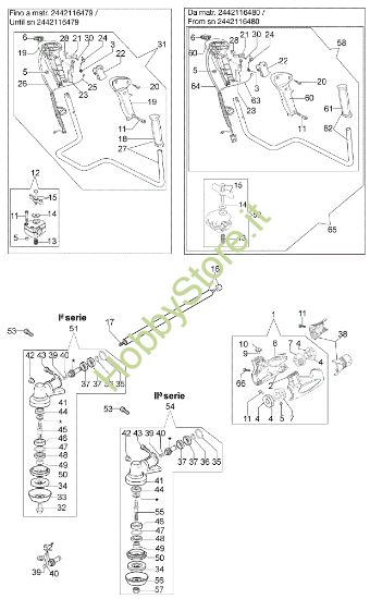 Picture of Trasmissione BC 420 T (Euro1 / Euro2) Decespugliatore