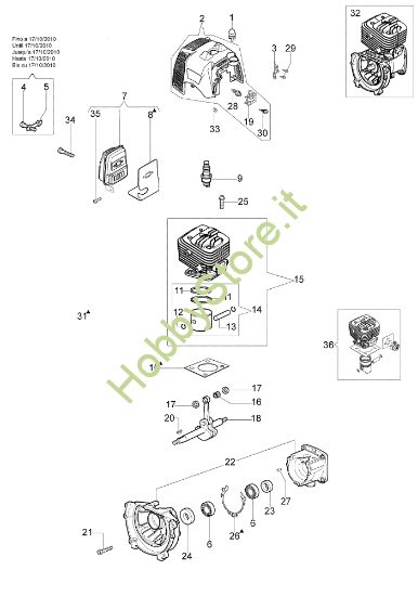 Picture of Motore BC 320 S Decespugliatore