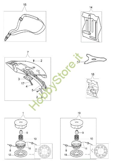 Picture of Accessori BC 320 S Decespugliatore