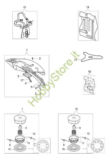 Picture of Accessori BC 280 T Decespugliatore