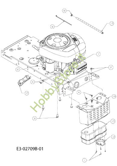 Picture of Motore TORNADO 95/11.5 T Trattorino