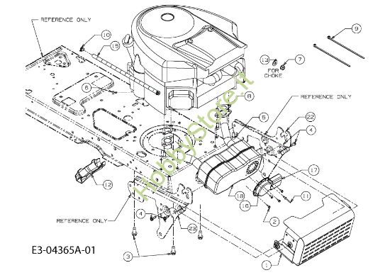 Picture of Motore TORNADO 108/20 H Trattorino