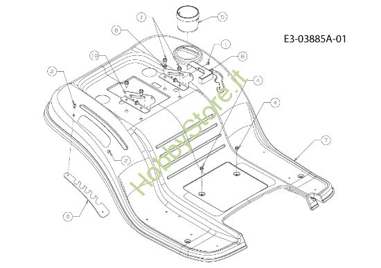 Picture of Carrozzeria posteriore KROSSER 80/12.5 T Trattorino