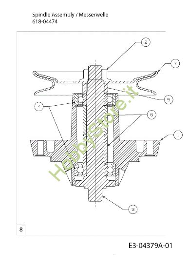Picture of Supporto lame KROSSER 80/12.5 T Trattorino