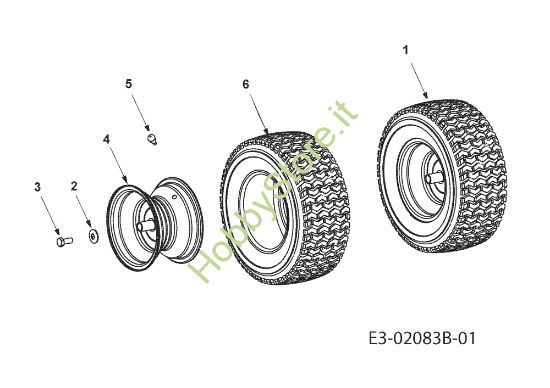 Picture of Ruote posteriori KROSSER 80/12.5 T Trattorino