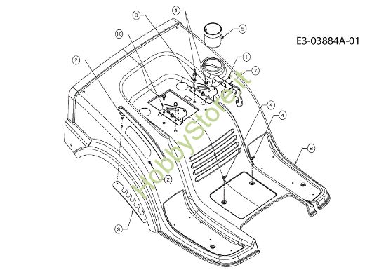 Picture of Carrozzeria posteriore KROSSER 92/13.5 T Trattorino