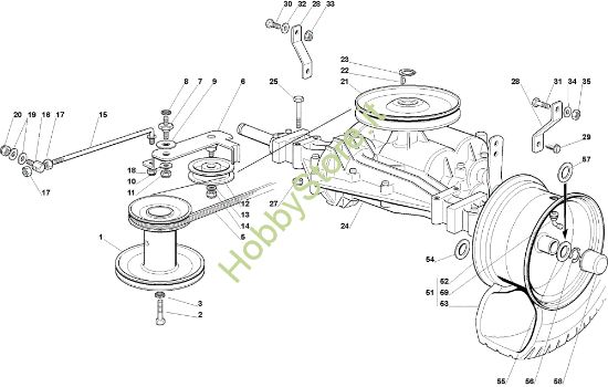 Picture of Trasmissione OM 72C/12,5M Cat.2009 Trattorino