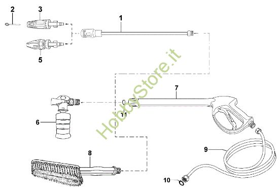 Picture of Accessori PW 136 C Idropulitrice