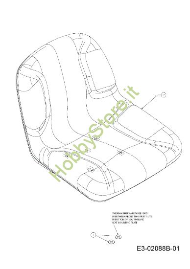 Picture of Sedile KROSSER PLUS 105/22 H Trattorino