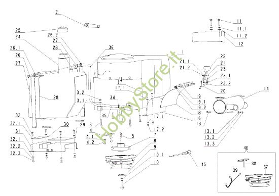 Picture of Motore APACHE 92 Cat.2009 Trattorino