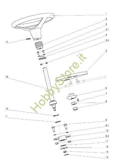 Picture of Sterzo APACHE 92 Cat.2009 Trattorino