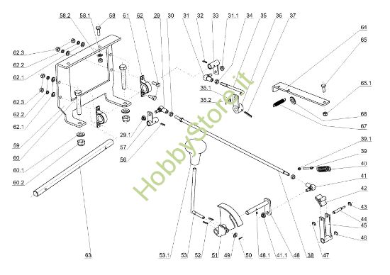 Picture of Trasmissione (2/2) APACHE 92 Cat.2009 Trattorino
