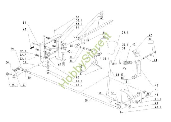 Picture of Trasmissione (2/2) APACHE 92 4x4 Cat.2009 Trattorino
