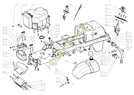 Picture of Motore OM 124J/22 H Cat.2009 Trattorino