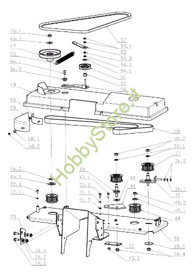 Picture of Piatto di taglio (2/2) OM 124J/22 H Cat.2009 Trattorino