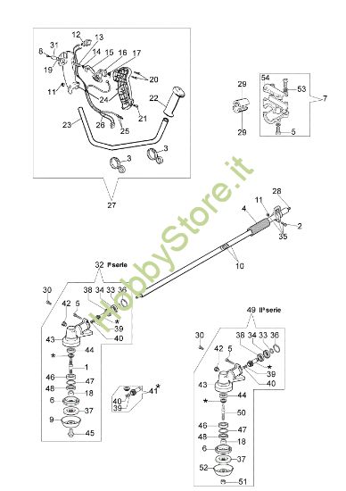 Picture of Trasmissione 2009 Ø26 SPARTA 38 FE Decespugliatore