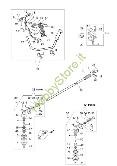 Picture of Trasmissione 2010 Ø28 SPARTA 38 FE Decespugliatore