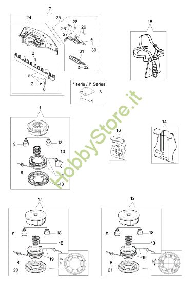 Picture of Accessori SPARTA 38 FE Decespugliatore
