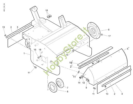 Picture of Telaio WB 55 H 6,5 Trinciasarmenti