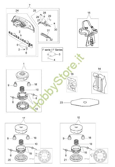 Picture of Accessori SPARTA 44 FE Decespugliatore