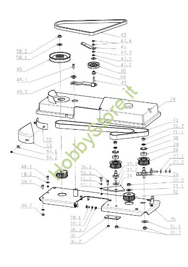 Picture of Piatto di taglio (2/3) EF 105J/23H Cat.2009 Trattorino (solo per il mercato tedesco)