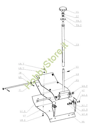 Picture of Piatto di taglio (3/3) EF 105J/23H Cat.2009 Trattorino (solo per il mercato tedesco)