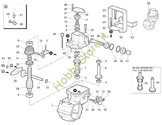 Picture of Ingranaggi del cambio (1/2) DR 80 KR 11 Trinciasamenti