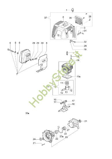 Picture of Motore STARK 38 IC Decespugliatore