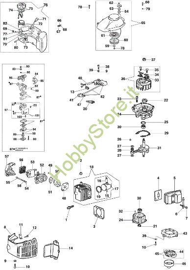 Picture of Motore TS 326 Tagliasiepi