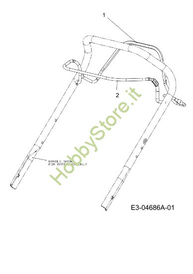 Picture of Leve comandi LR 55 VBX 4-IN-1 Cat. 2010 Rasaerba