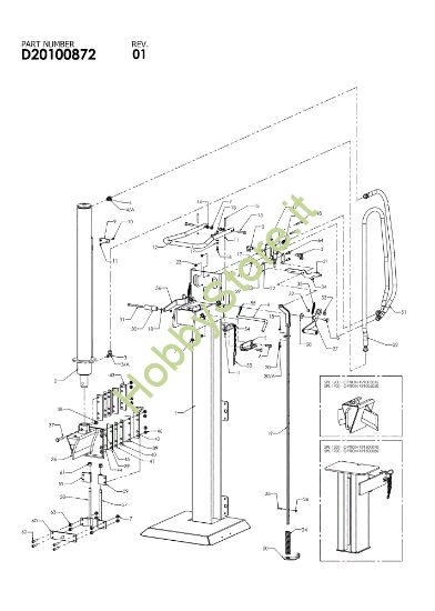 Picture of Gruppo trave SPL 1700 H T+PTO Spaccalegna