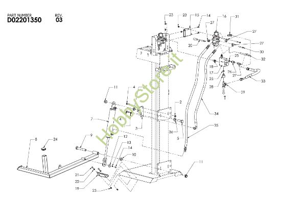 Picture of Accessori SPL 1700 H T+PTO Spaccalegna