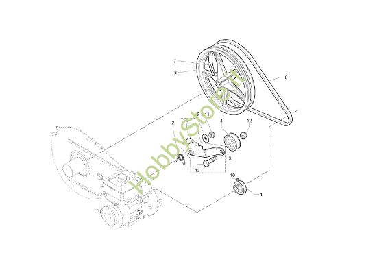 Picture of Ingranaggi MZ 2090 (EN709) Motozappa