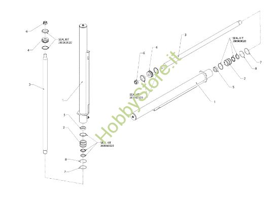 Picture of Cilindro SPL 910 PTO Spaccalegna